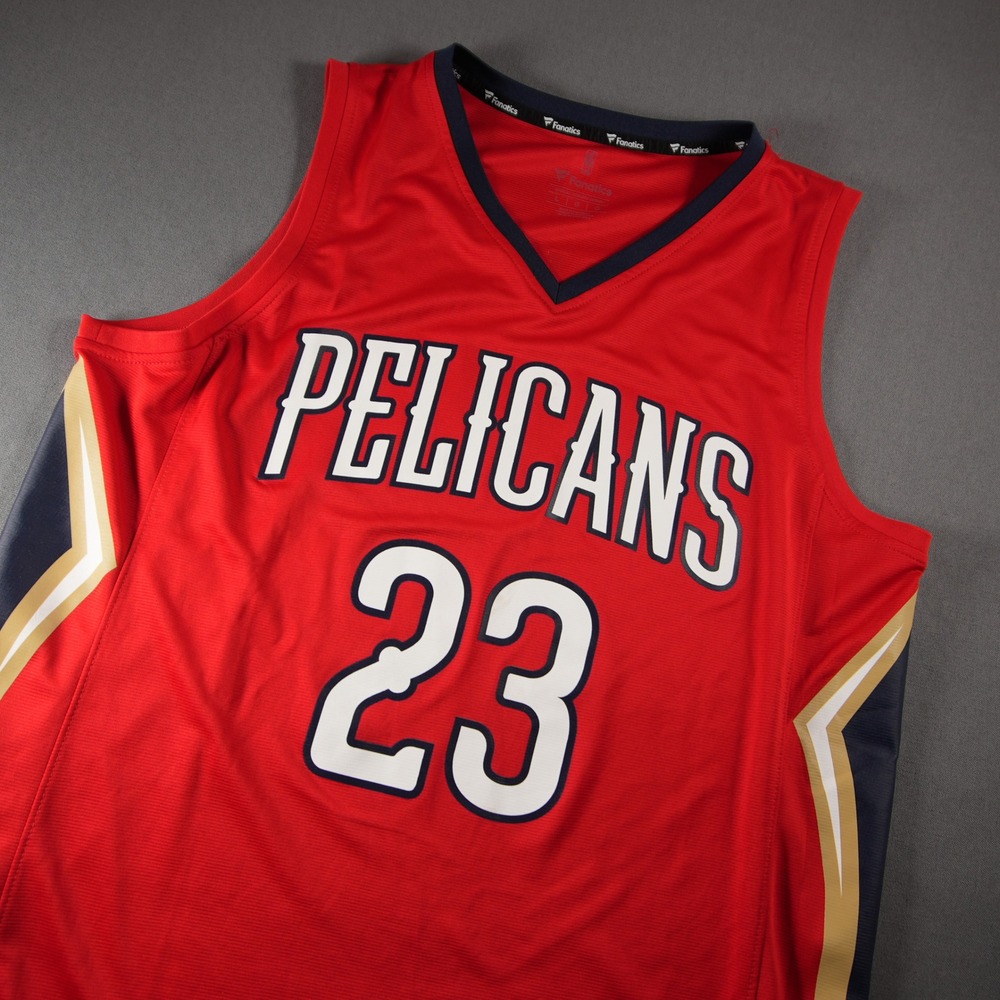 2018 Anthony Davis #23 New Orleans Pelicans Men Basketball Jersey L Fanatics